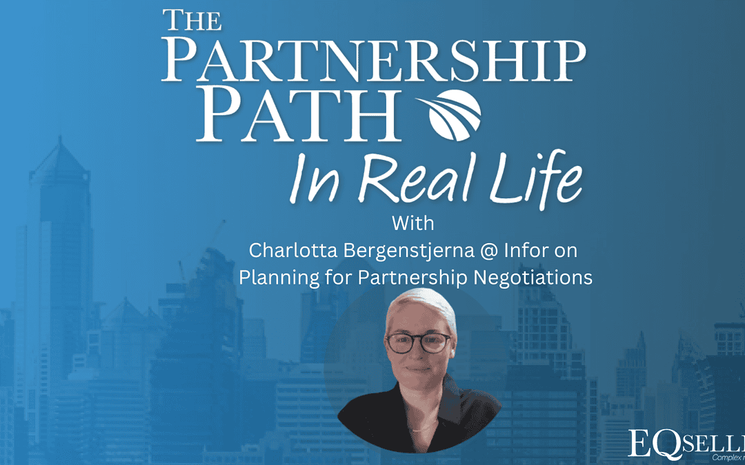 IRL Planning for Partnership Negotiations with Charlotta Bergenstjerna at Infor